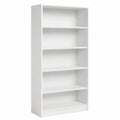 Libreria a 5 ripiani in MDF Bianco